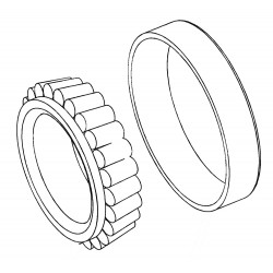 15704963  -  Bearing Set  -Rear Wheel Outer (4 Wheel Disc)