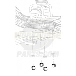 W0000435  -  Leaf Spring U-Bolt Nut