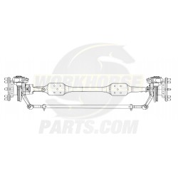 W0012285  -  Axle Asm - Front 6K MFS06