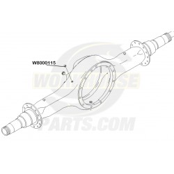 W8000115 - Rear Differential Breather Vent