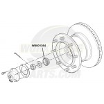 W8001364-B - Front Wheel Outer Bearing (Bearing Cone Only - Race Sold Separately)