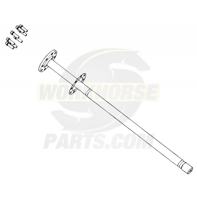 W8003683 Kitaxle Shaft (with Gasket & Bolts) Workhorse Parts