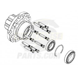 W8003806 - Rear Wheel Hub Assembly With Wheel Studs, Both Bearings, Circlip (JM6 & DRW - R05)