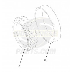 W8810211 - Rear Wheel Bearing Set (Inner)