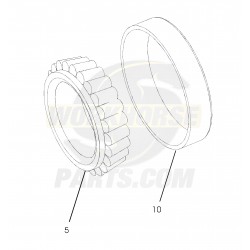 W8810211 - Rear Wheel Bearing Asm (Inner)