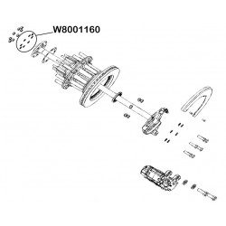 W8001160 - Rear Axle Shaft Cone Spacer