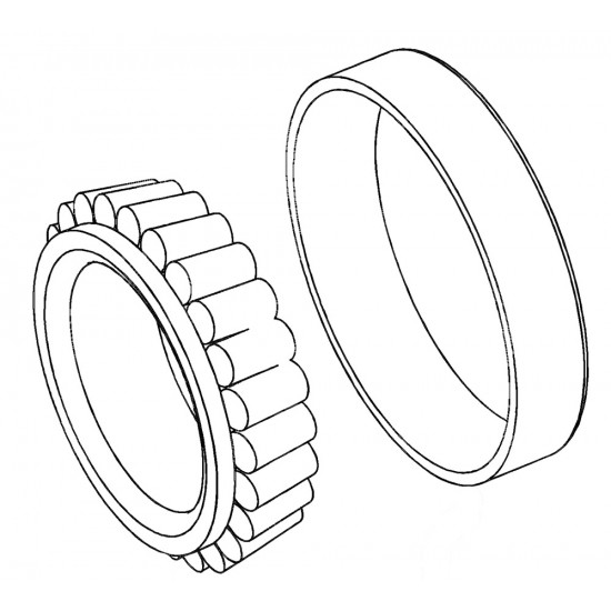 W8833252  -  Bearing Set - Rear Wheel Inner (JF9 - 4 Wheel Disc) W8833252  -  Bearing Set - Rear Wheel Inner (JF9 - 4 Wheel Disc)
