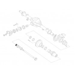 00473628  -  Retainer - Rear Wheel Bearing Washer  00473628  -  Retainer - Rear Wheel Bearing Washer