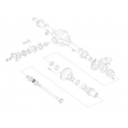 00473629  -  Lock - Rear Wheel Bearing Adjusting Nut  00473629  -  Lock - Rear Wheel Bearing Adjusting Nut