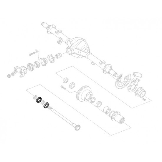 00473636  -  Nut - Rear Axle 00473636  -  Nut - Rear Axle