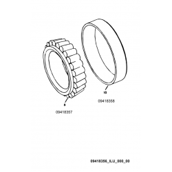 09418356  -  Bearing Asm - Differential Drive Gear and Pinion (Outer)