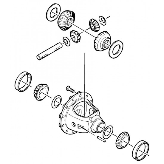 88982869  -  Differential Case Asm - Standard