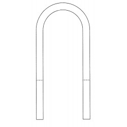 W0010353  -  U-Bolt - 3/4-16 UNF x 11.5