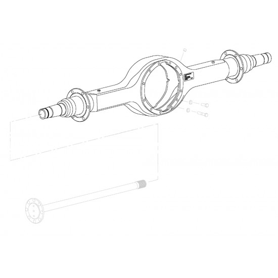 W8002432  -  Housing - Dana S130 Axle