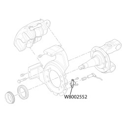 W8002552  - Bracket - ABS Speed Sensor
