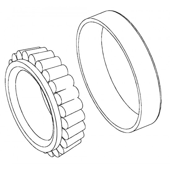 W8002560  -  Front Wheel Inner Bearing Asm  W8002560  -  Front Wheel Inner Bearing Asm