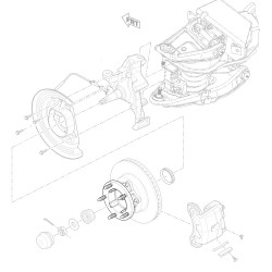 15024279 - Front Wheel Hub (P32)