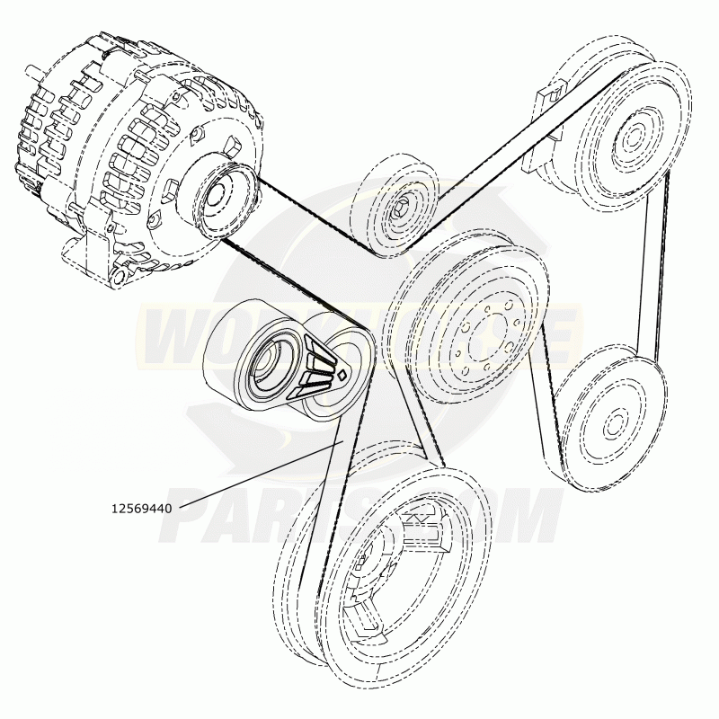 Details about   FREIGHTLINER Clevis Actuator 02-12544-000