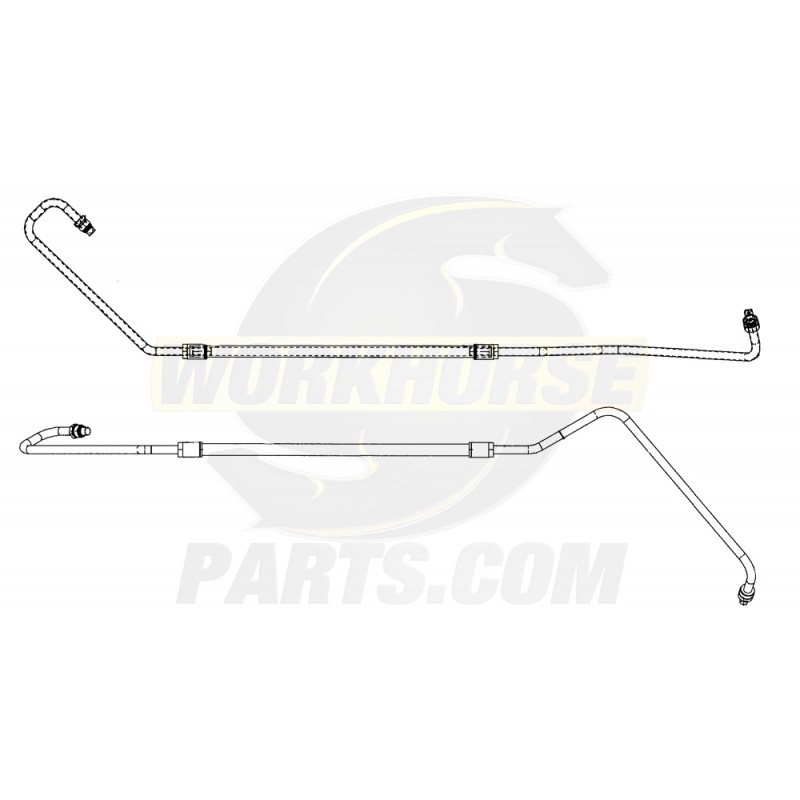 W0004940 - Hose Asm - Power Steering Booster Inlet - Workhorse Parts