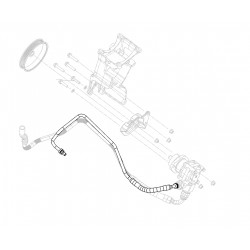 W0007565  -  Hose Asm - Pump To Steering Gear