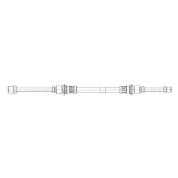 W0013405  -  Tube Asm - ABS Left Front