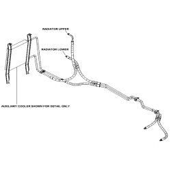 W8003486  -  Kit - New Level Hose Asm For Transmission Oil Cooling (LR4 - 4.8L w/ MT1 - 4L80E)