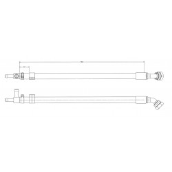 W8007012  -  Hose Asm - Power Steering Pump Inlet