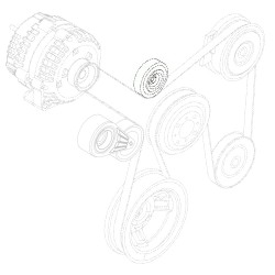 W8831905  -  Workhorse Belt Idler Pulley
