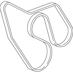 12564759  -  Belt - Fan, Water Pump, Alternator, P/S Pump (L31 - 5.7L) 12564759  -  Belt - Fan, Water Pump, Alternator, P/S Pump (L31 - 5.7L)