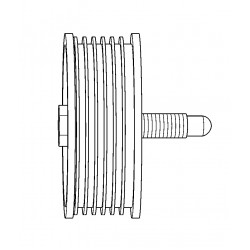 12580774  -  Pulley Asm - Belt Idler 