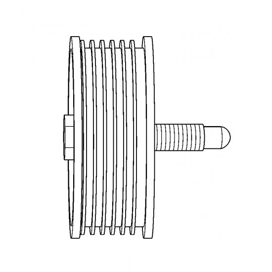 12580774  -  Pulley Asm - Belt Idler  12580774  -  Pulley Asm - Belt Idler