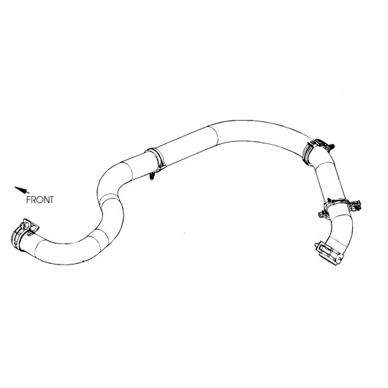 15274730  -  Hose Asm - Radiator Inlet (Upper)