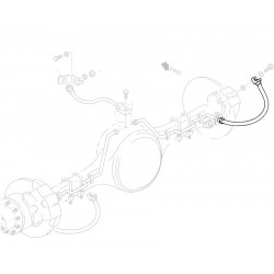 W8837895  -  Brake Hose - Right Hand Rear