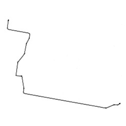 W0000307  -  Tube Asm - ABS Front, RH 