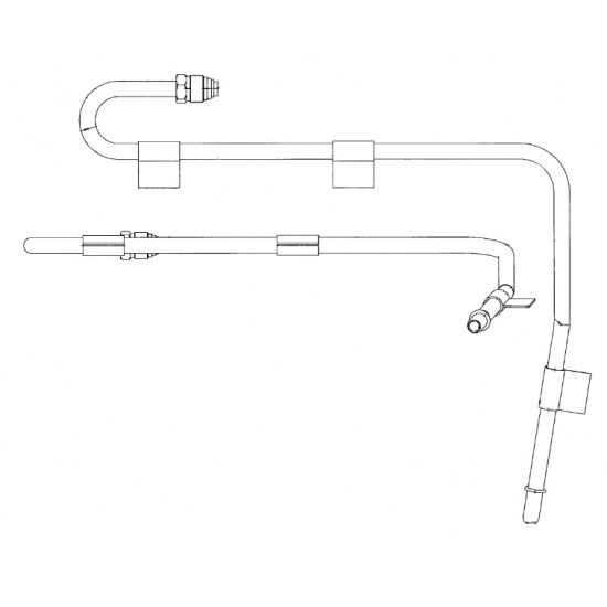 W0003354  -  Tube Asm - Fuel Feed, Tank/Filter