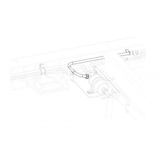 W0003358  -  Tube Asm - Fuel Return, Tank/Filter