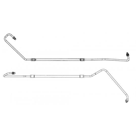 W0004940 - Hose Asm - Power Steering Booster Inlet (Booster to Gear) W0004940 - Hose Asm - Power Steering Booster Inlet (Booster to Gear)