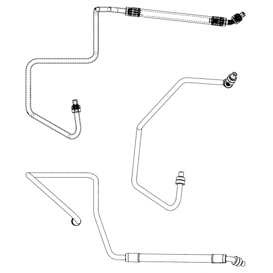 W0004943 - Hose Asm - Pump To Steering Gear W0004943 - Hose Asm - Pump To Steering Gear