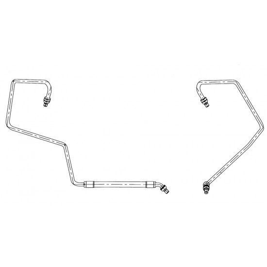 W0006557 - Hose Asm - Pump To Steering Gear Inlet W0006557 - Hose Asm - Pump To Steering Gear Inlet