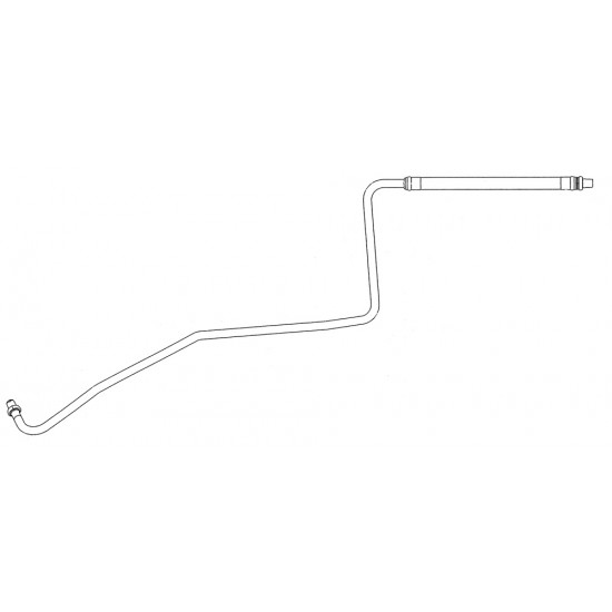W0009564  -  Hose Asm - TOC Transmission Outlet, Cooler Inlet