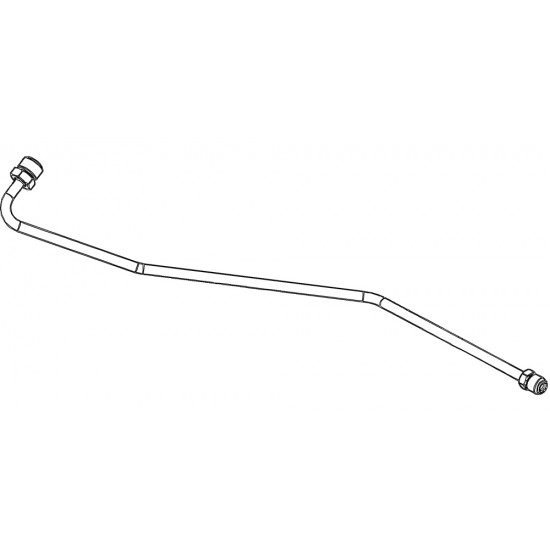 W0010598  -  Hose Asm - Brake Pressure Modulator Valve Out, Front, Lh 