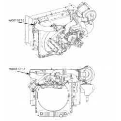 W0010782  -  Hose - Charge Air Cooler Outlet (L6I - 4.5L)
