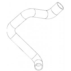 W0010784  -  Radiator Upper Inlet Hose (L6I - 4.5L)