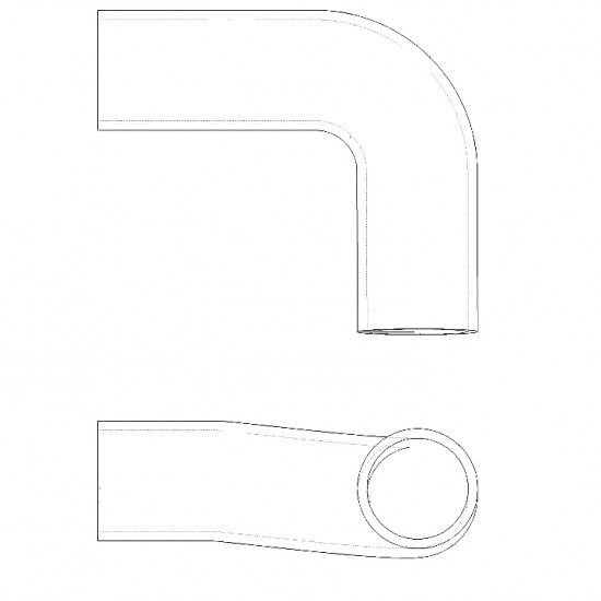 W0012017  -  Hose - Radiator Outlet (L8I - 6.4L)
