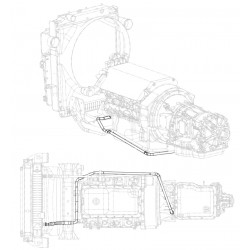 W0012923  -  Hose Asm - Transmission Inlet (L8I - 6.4L)