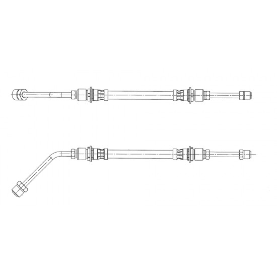W0013403  -  Tube Asm - ABS Brake Booster Primary (From M/C)