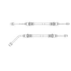 W0013404  -  Tube Asm - ABS Brake Booster Secondary (From M/C)