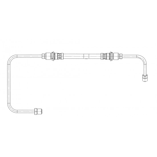 W0013408  -  Tube Asm - ABS Right Rear