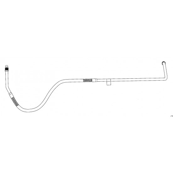 W8000339  -  Hose Asm - Engine Oil Cooler Outlet