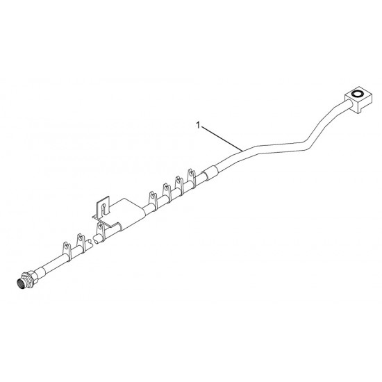 W8837986  -  P32 Brake Hose Assembly - Front LH